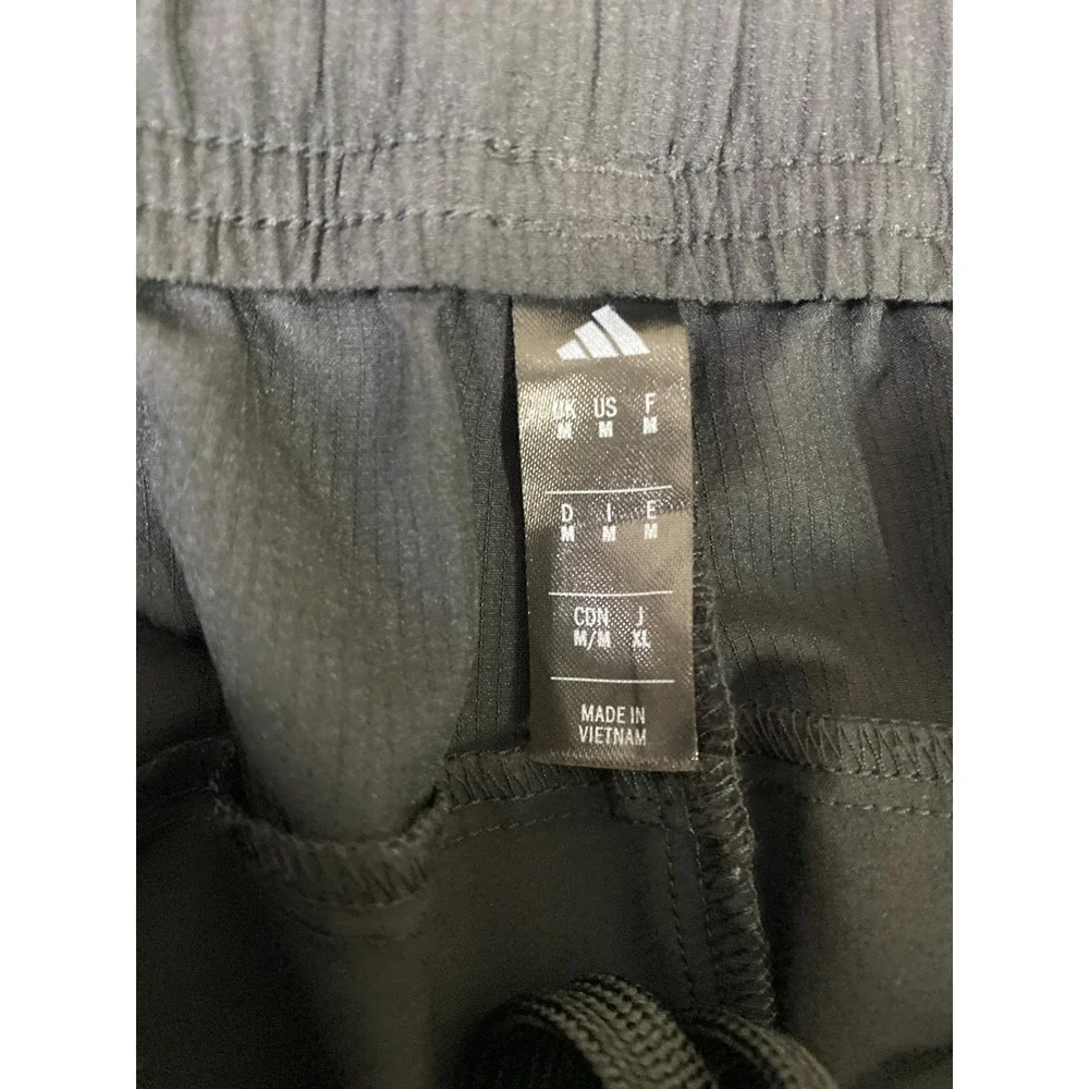Adidas Aeroready Training Pants Men's M Black Nylon Athletic Joggers Lightweight
